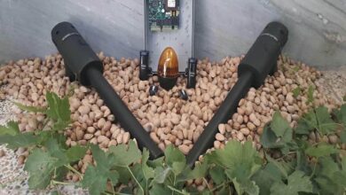 جک درب پارکینگ ویلا در گرگان