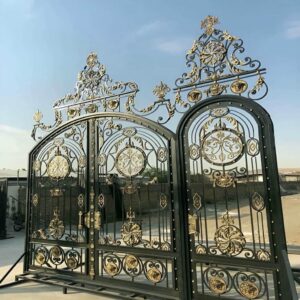 درب حیاط فرفورژه در اصفهان