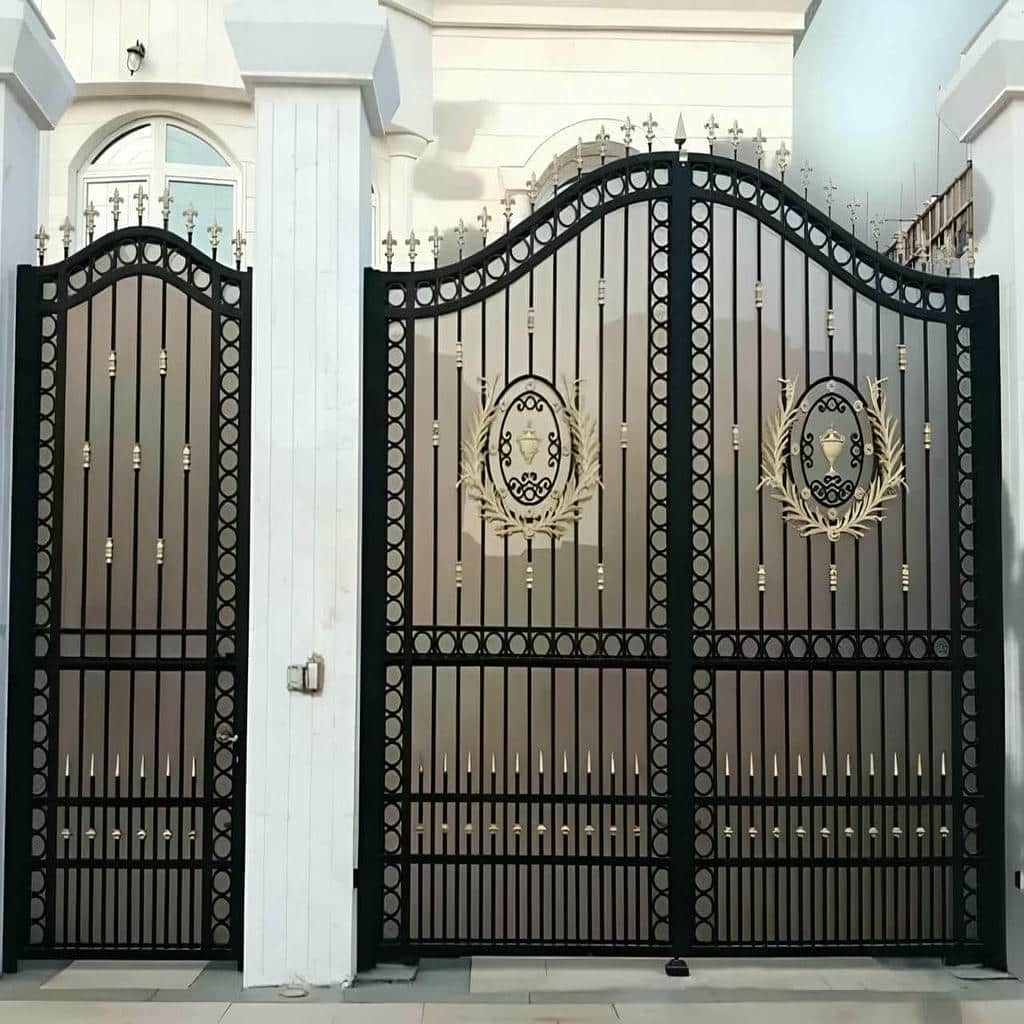 قیمت درب حیاط فرفورژه باغ ویلا در فشم