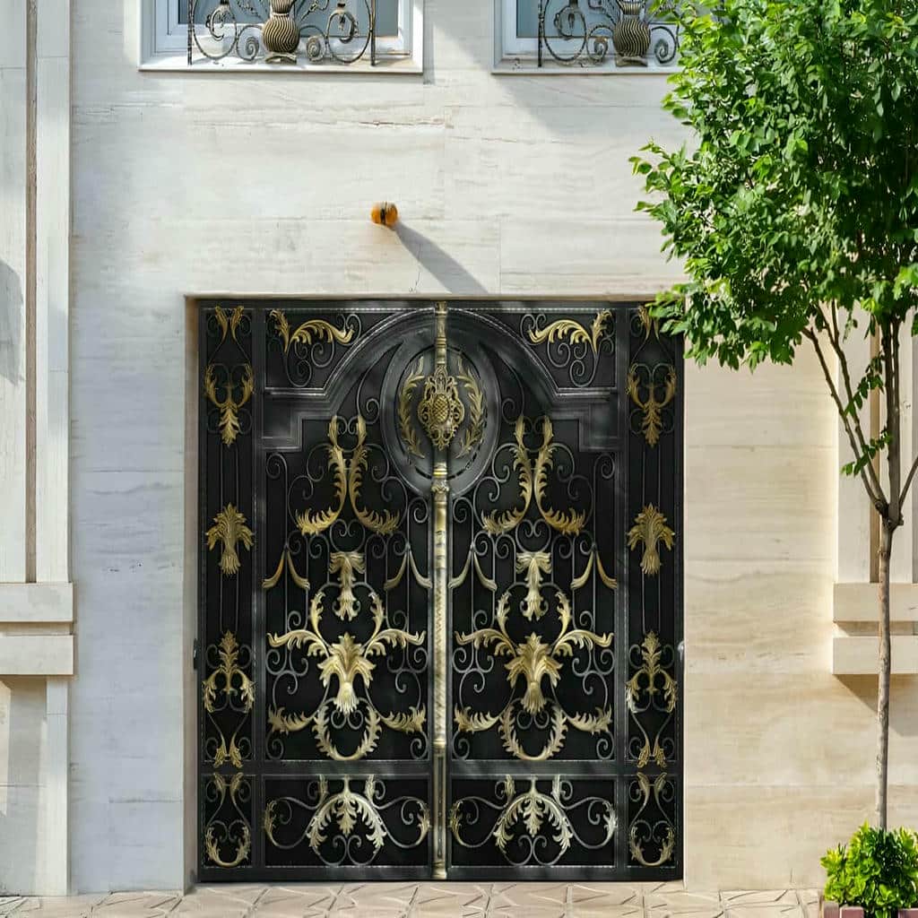 قیمت درب حیاط فرفورژه ورودی ویلا در کرج