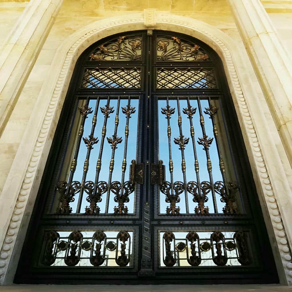 قیمت درب حیاط فرفورژه پوشش ضدزنگ در ملارد