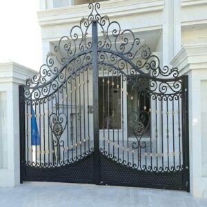 درب حیاط فرفورژه در آمل