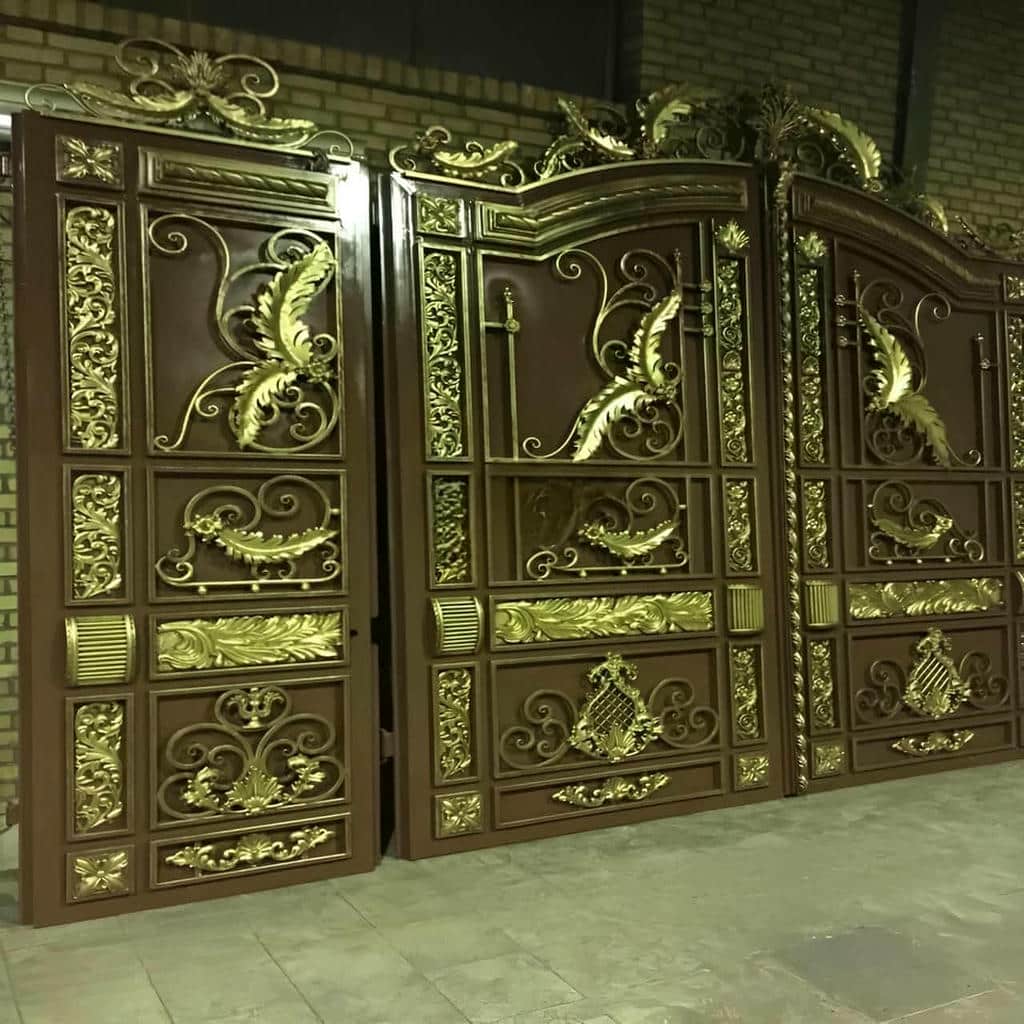 قیمت درب حیاط فرفورژه سبک کلاسیک در فردیس کرج
