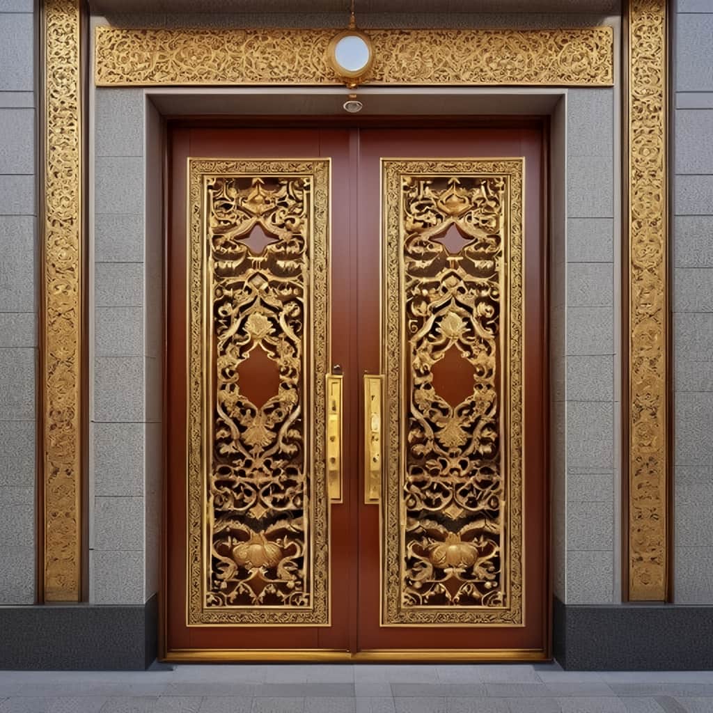 کارخانه درب حیاط فرفورژه لولای مقاوم در دماوند