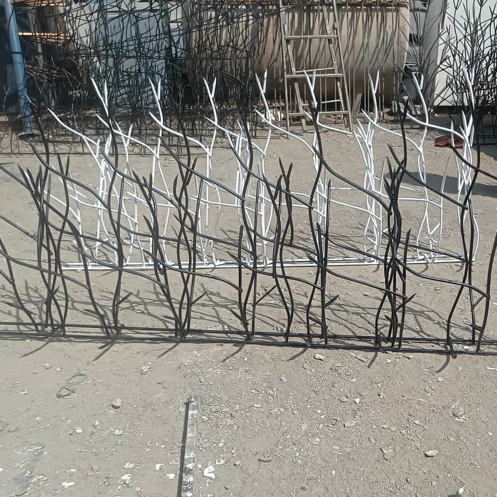 حفاظ شاخ گوزنی با تراکم مناسب برای دیوار