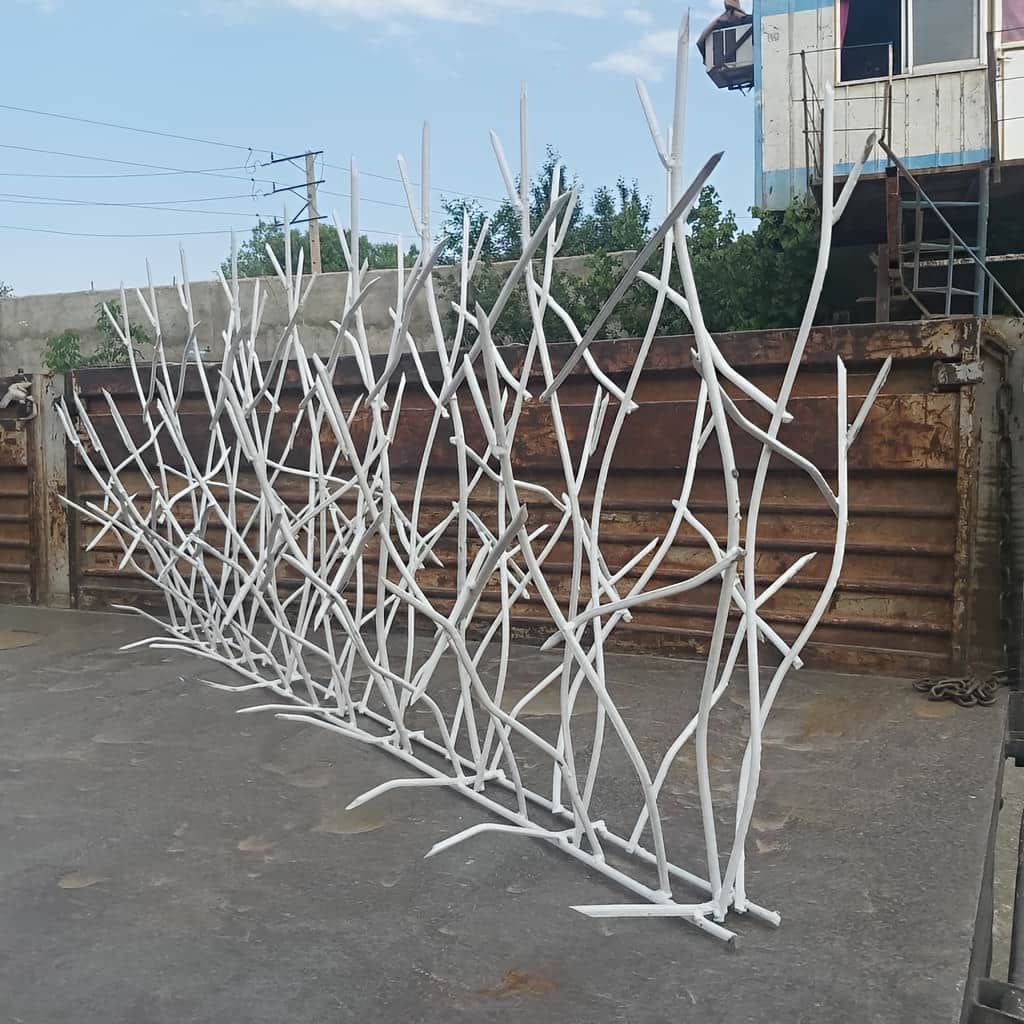 حفاظ شاخ گوزنی با فرم درهم تنیده بازدارنده