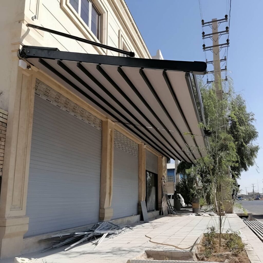 سفارش سقف برقی متحرک برای تراس