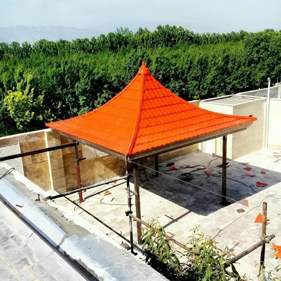 آردواز سردرب ورودی ساختمان