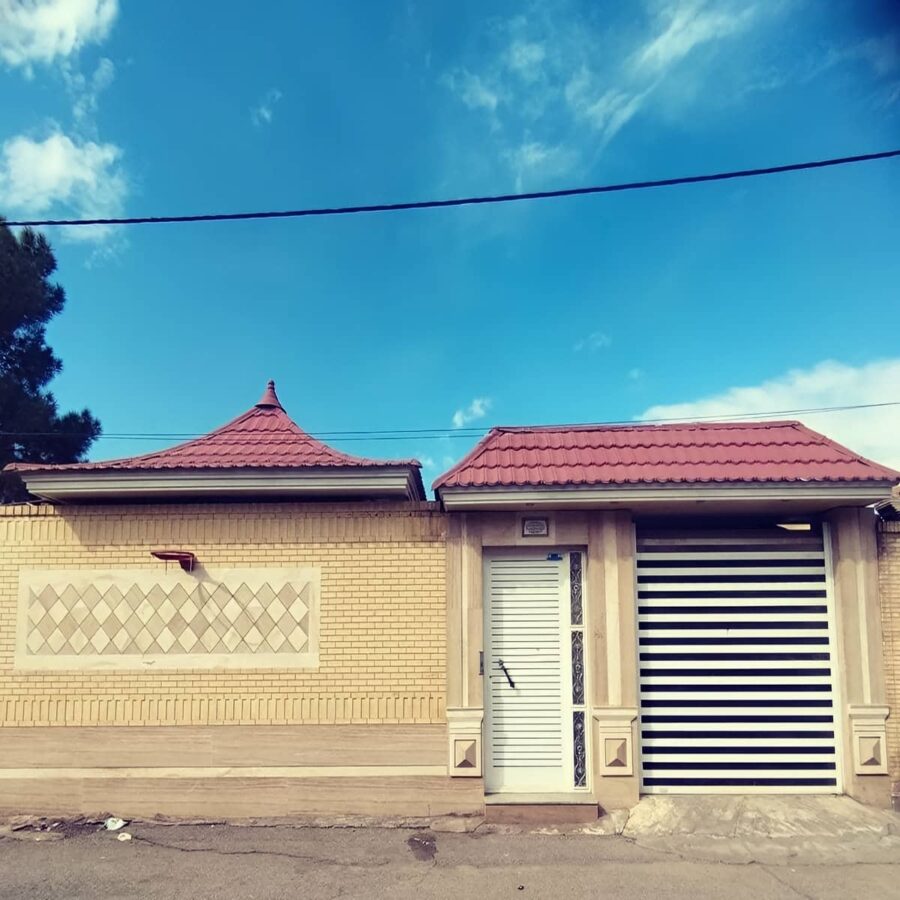 آردواز شیک سردرب حیاط