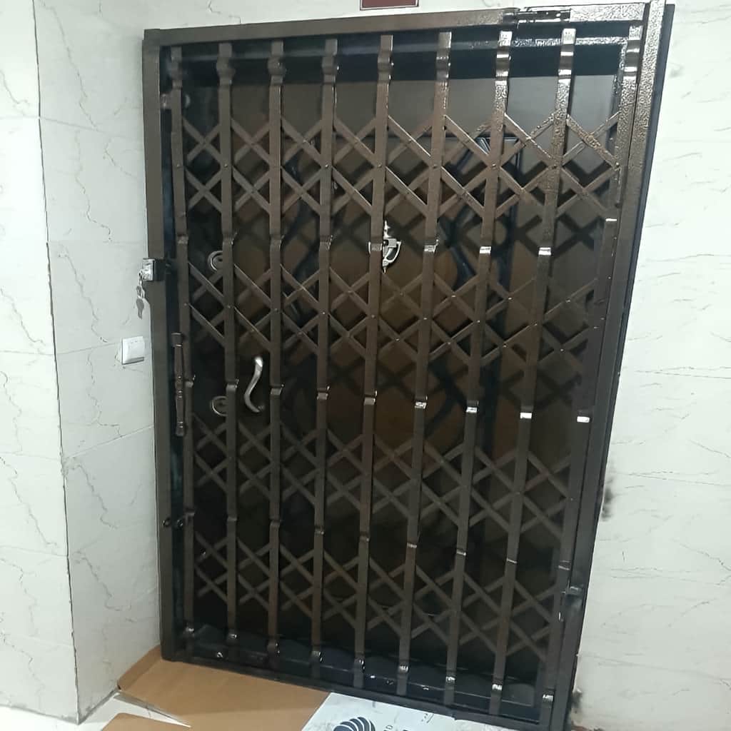 قیمت درب آکاردئونی چهار گل لوزی بر اساس مشخصات
