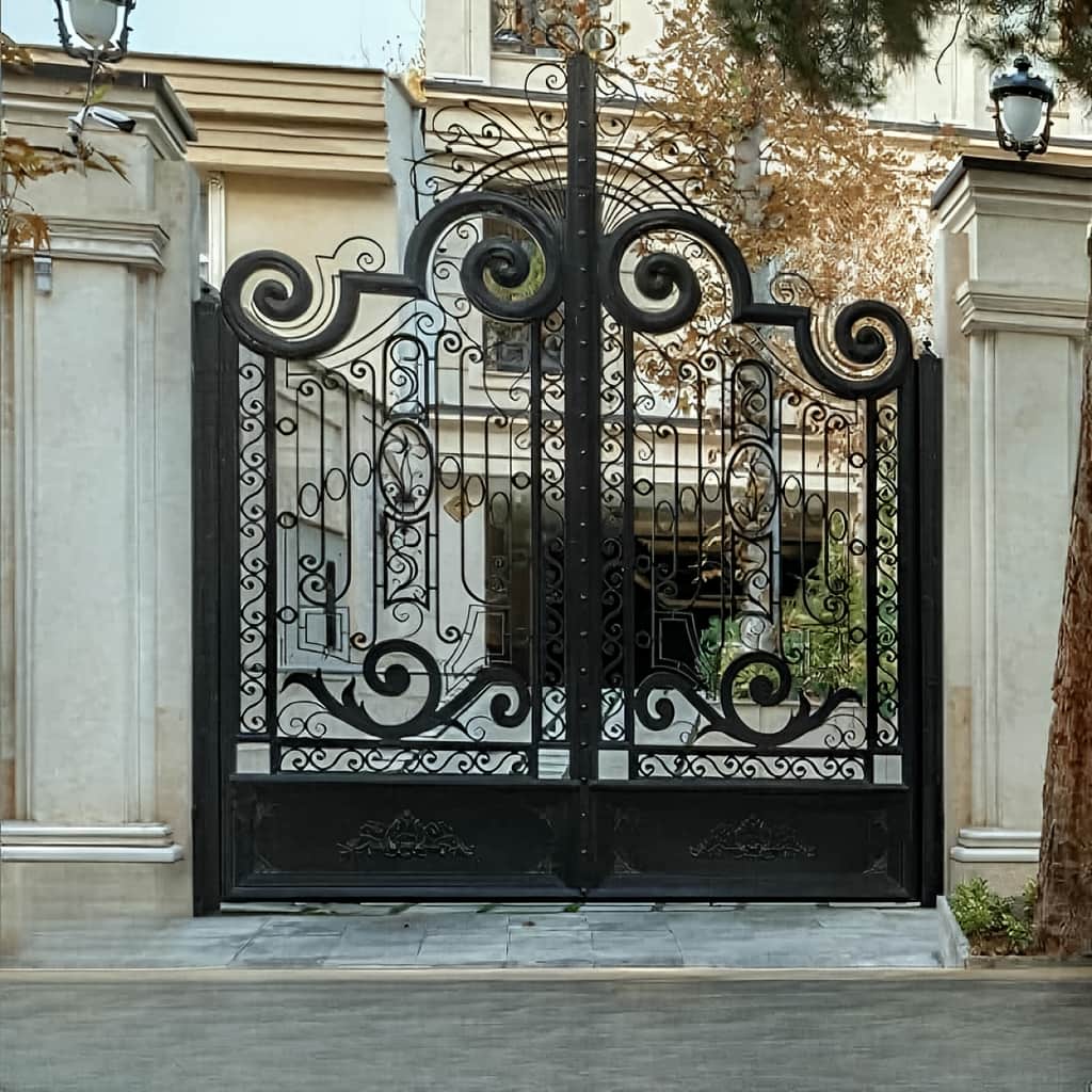 درب پارکینگ سنگین شاسی دوبل برای کنترل مطمئن ورودی