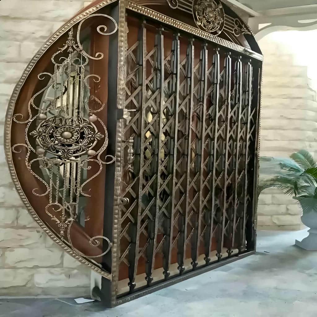 ساخت حفاظ آکاردئونی لوزی تسمه پهن با پرچ مخفی
