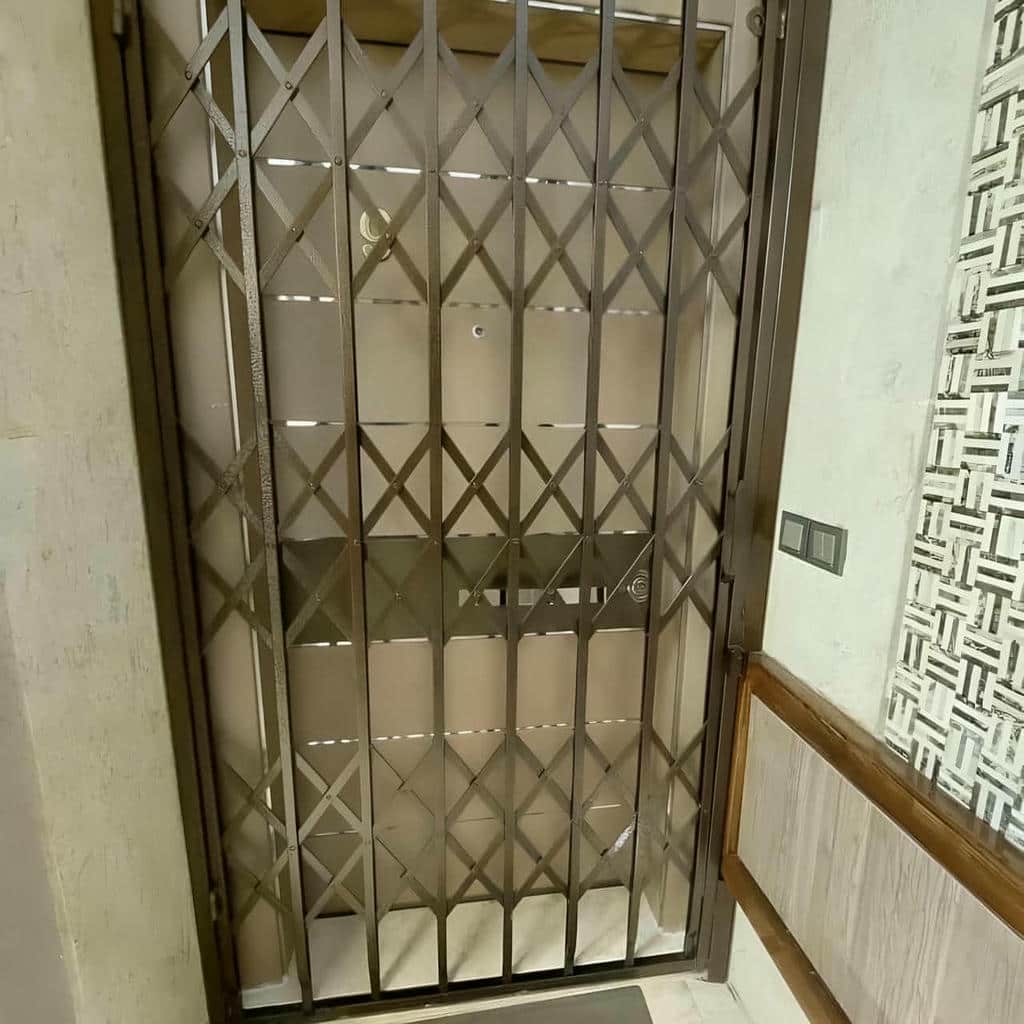 7 طرح حفاظ درب ضد سرقت فلزی