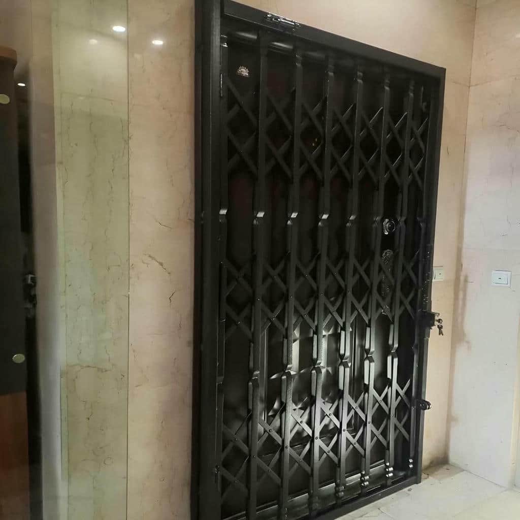 ساخت حفاظ درب ضد سرقت فلزی با پروفیل مقاوم