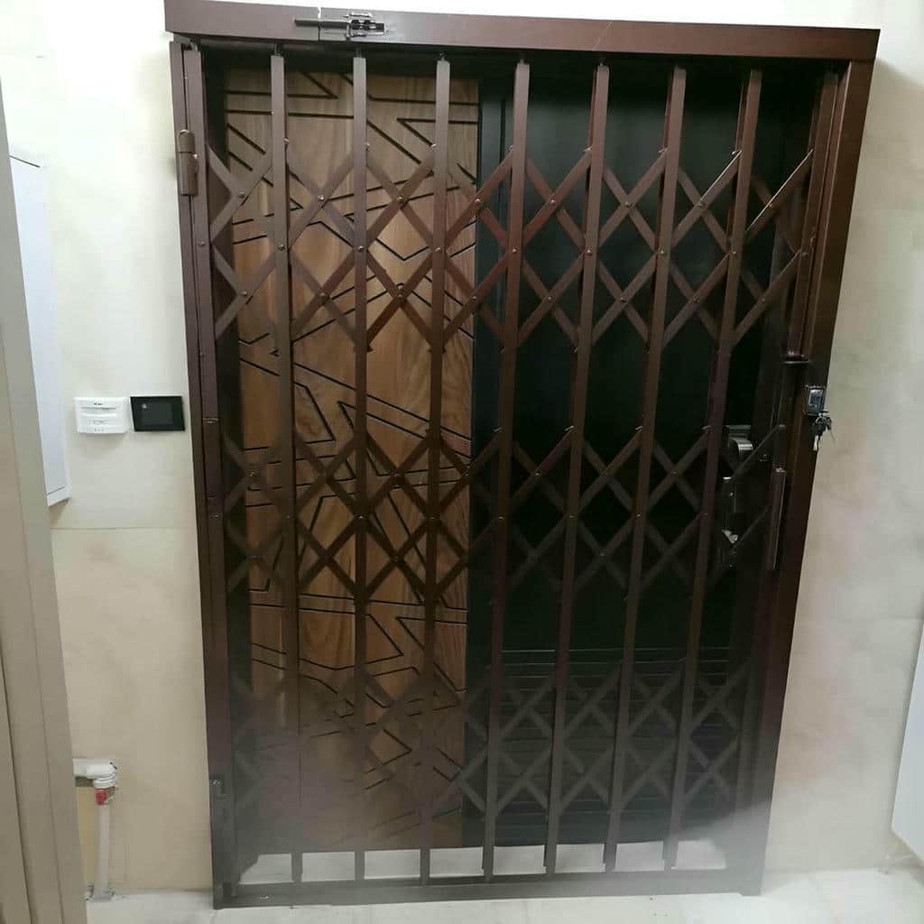 فروش حفاظ آکاردئونی کم جا راهرو برای کنترل ورودی