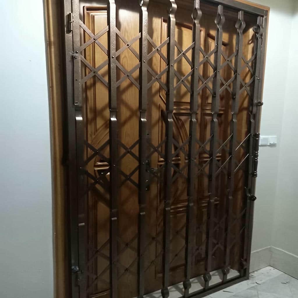خدمات نصب حفاظ آکاردئونی لوزی تسمه پهن