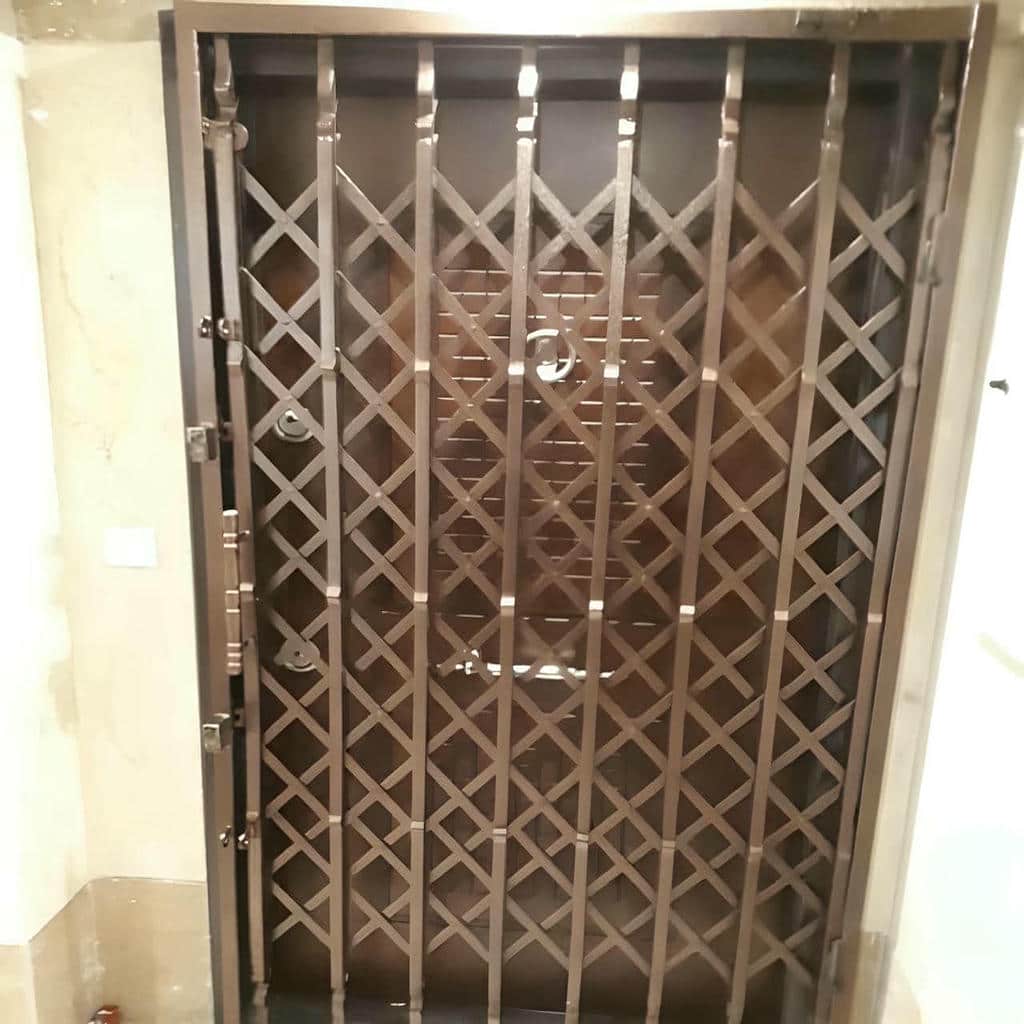 سفارش حفاظ آکاردئونی دو جداره ورودی مدل تقویتشده