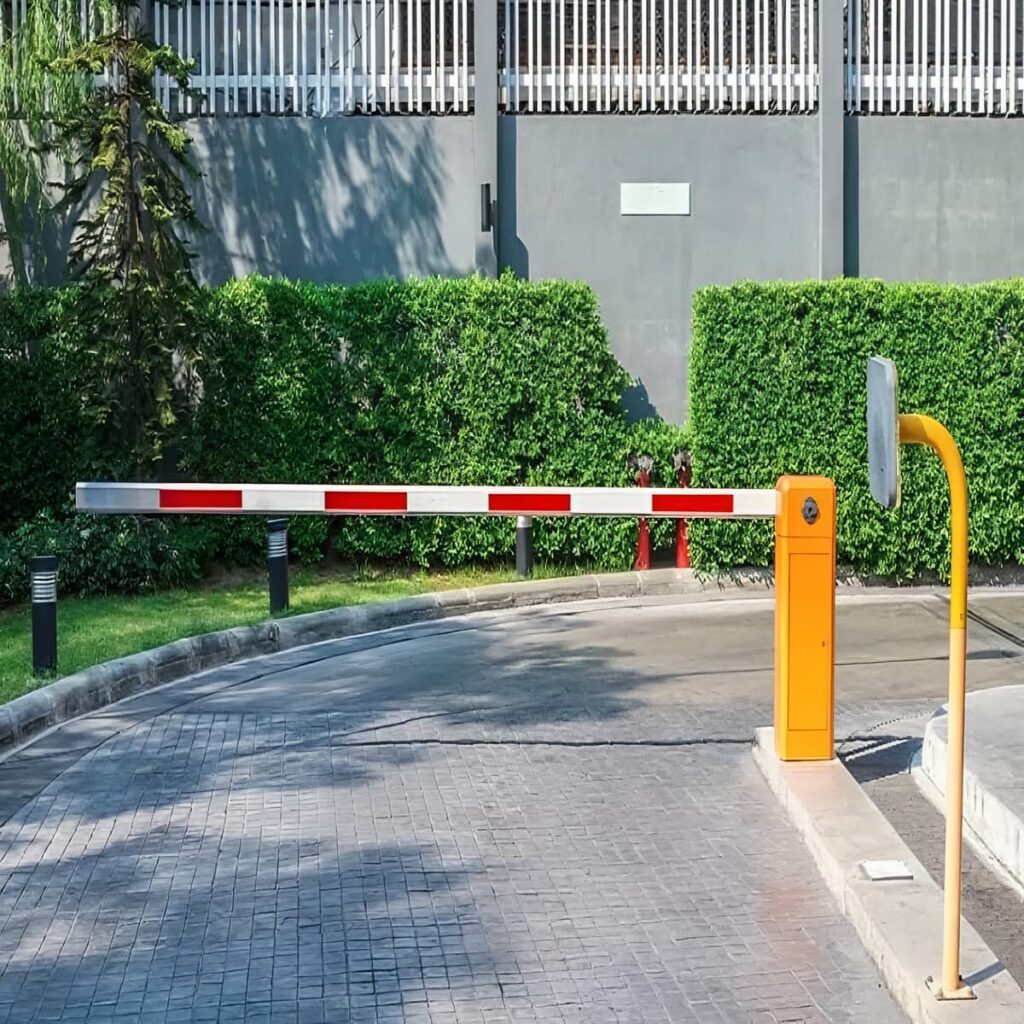 راهبند بازویی LED دار پارکینگ برای امنیت ورودی