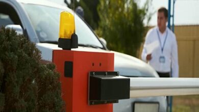 8 طرح راهبند ورودی صنعتی کامیون رو