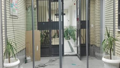 10 مدل درب اتوماتیک شیشه ای کم صدا موتور آرام