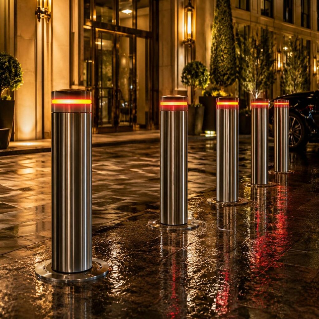 کنترل تردد خودرو با راهبند برای امنیت ورودی