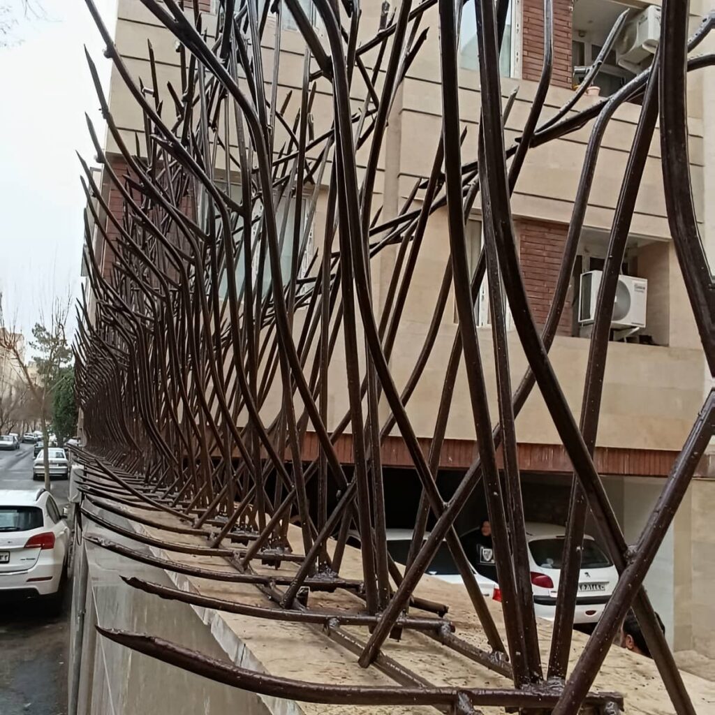 فروش حفاظ دیوار ضد سرقت میلگردی برای کنترل دسترسی