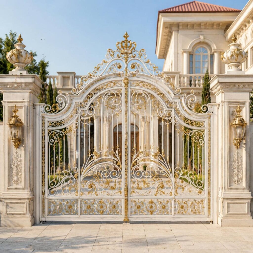 نصب درب پارکینگ ریلی ریل زمینی با مسیر تراز