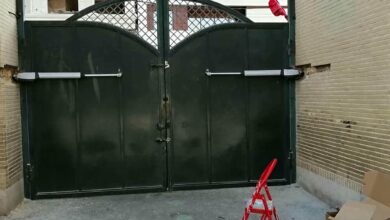 13 طرح جک درب پارکینگ ایرانی بازویی