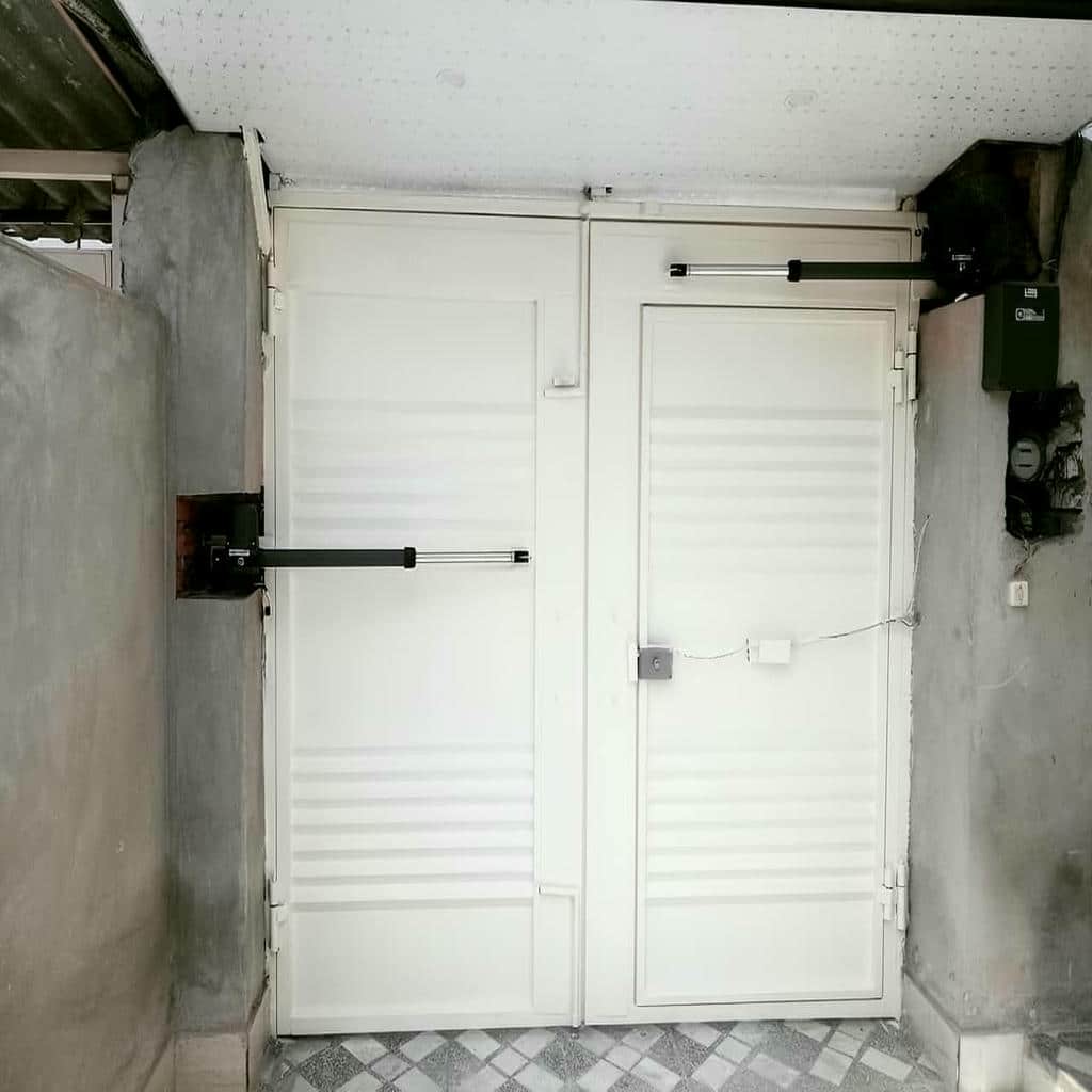 13 مدل جک بازویی درب پارکینگ دو لنگه 13 مدل جک بازویی درب پارکینگ دو لنگه