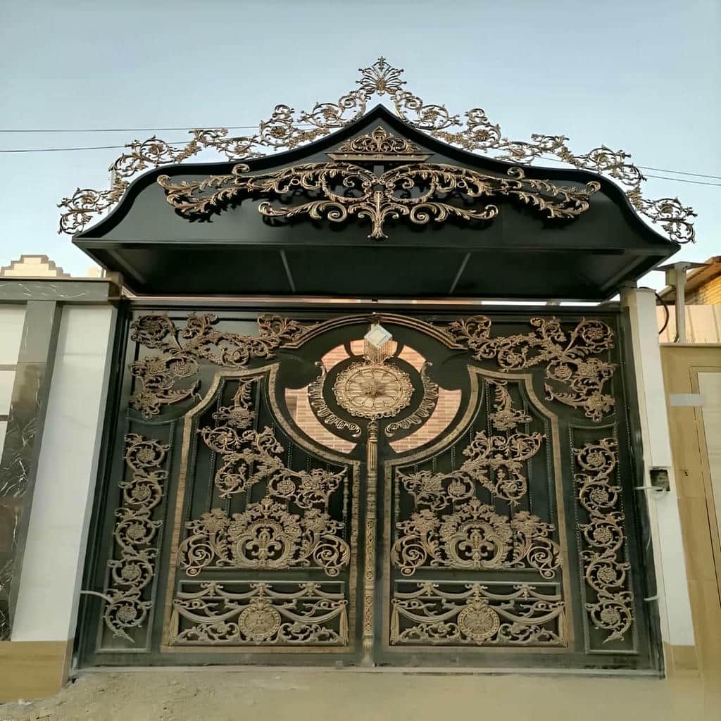 خدمات نصب درب ویلایی حفاظ دار ورودی