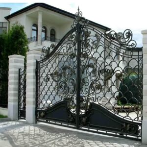 11 مدل درب ورودی باغ ویلایی