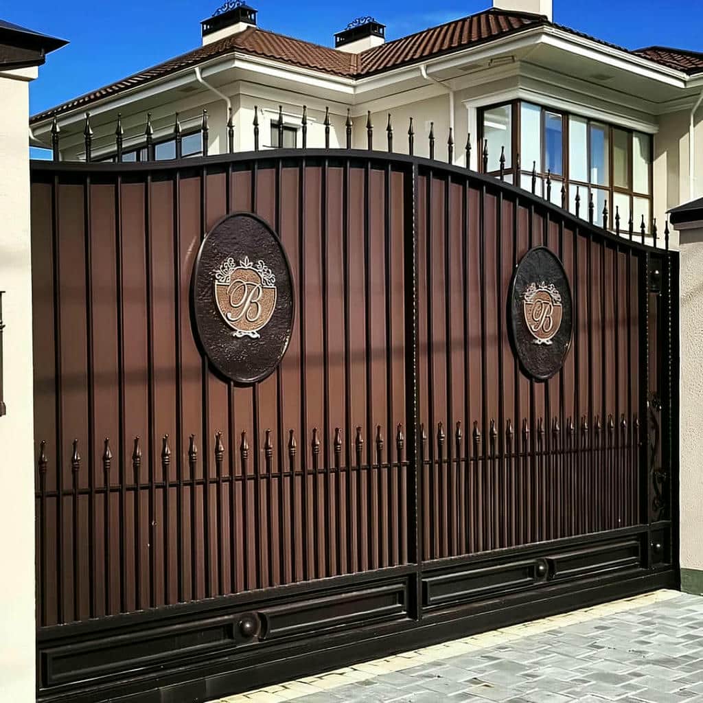 خرید درب ویلایی مینیمال خطی اتوماتیک