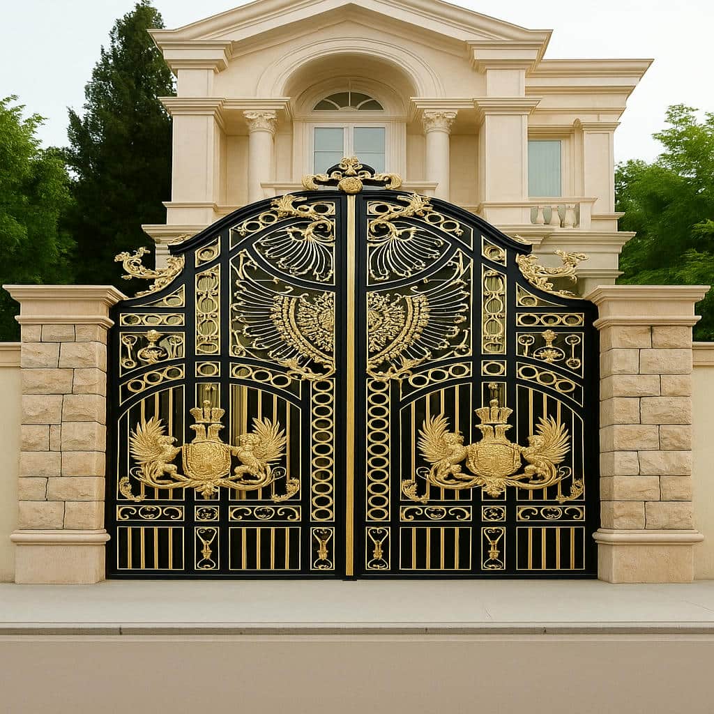 خرید درب ویلایی حفاظ دار ورودی تمامپوش