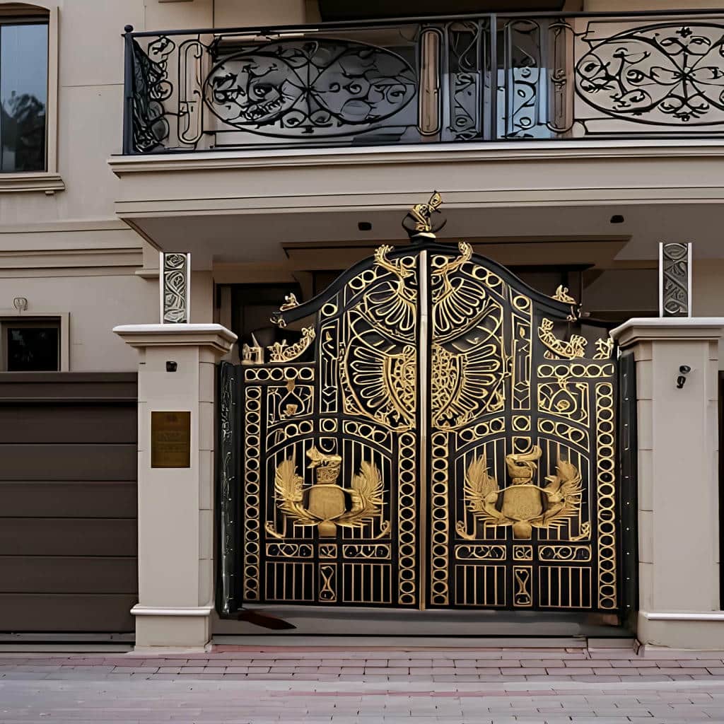 فروش درب CNC پنل مشبک با رنگ الکترواستاتیک