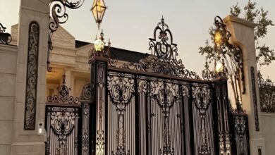11 طرح درب پارکینگ لوکس ورودی ویلا