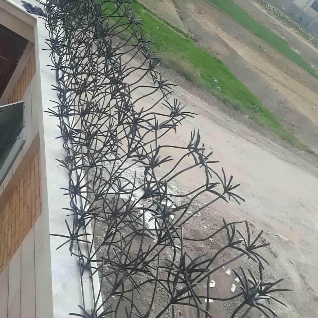 نرده آهنی بوته ای
