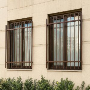 12 طرح حفاظ پنجره ساده خطی نمای ساختمان