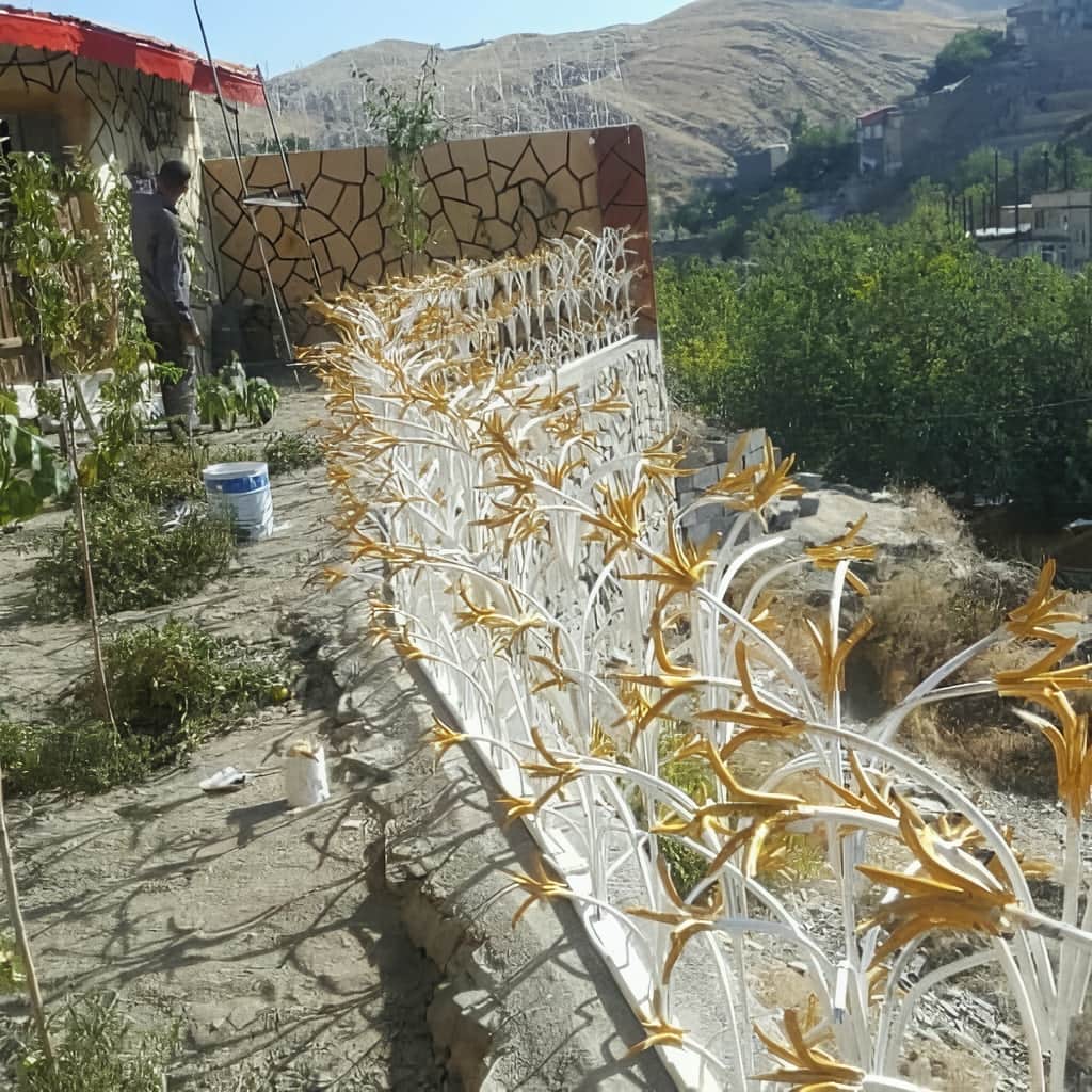 حفاظ دیوار طرح غنچه