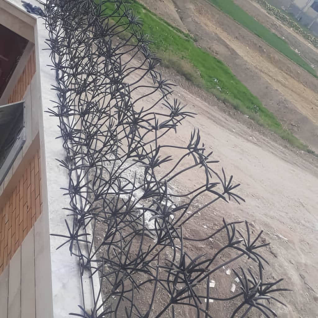 نرده حفاظ ساختمان مرطوب