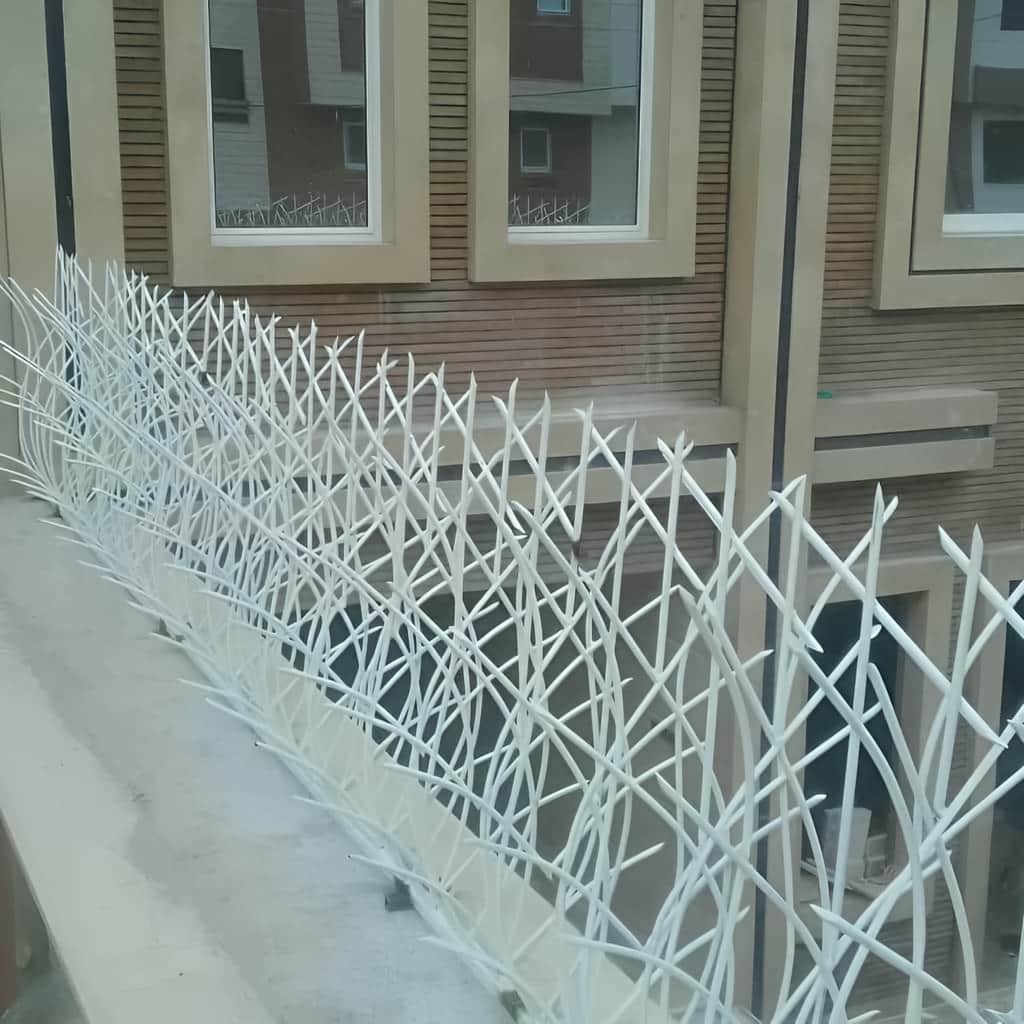 نرده حفاظ ساختمان با طراحی منظم