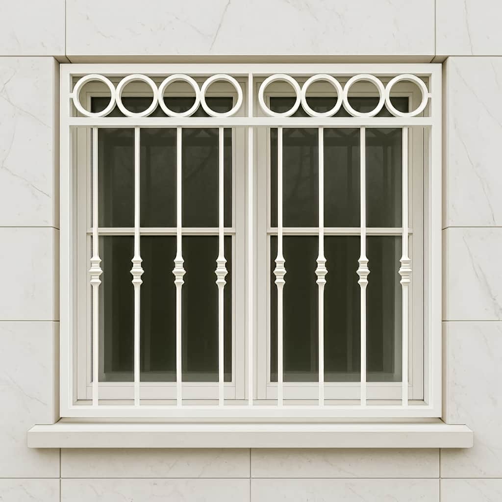 گارد پنجره فلزی کلاسیک گارد پنجره فلزی کلاسیک