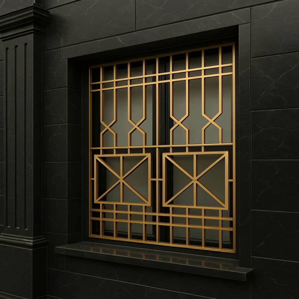 گارد پنجره آهنی مدرن