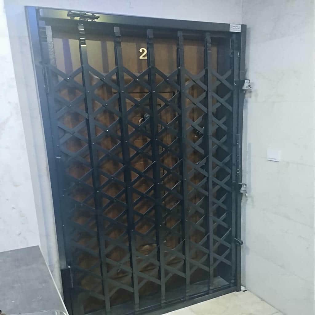 حفاظ آکاردئونی با طراحی شبکه ای