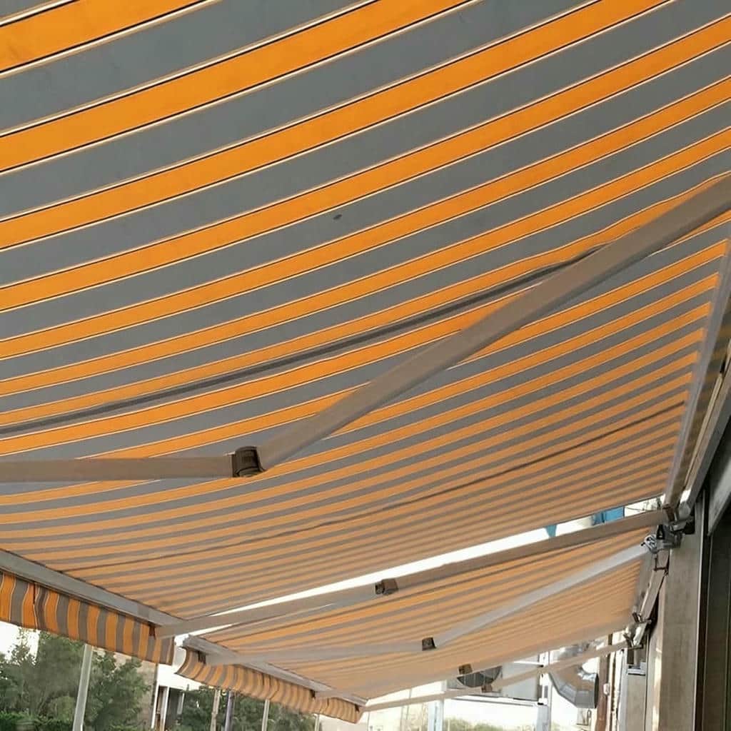 سایبان بالکن تاشو بازسازی شده