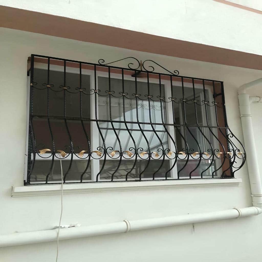 گارد پنجره فرفورژه سفارشی گارد پنجره فرفورژه سفارشی