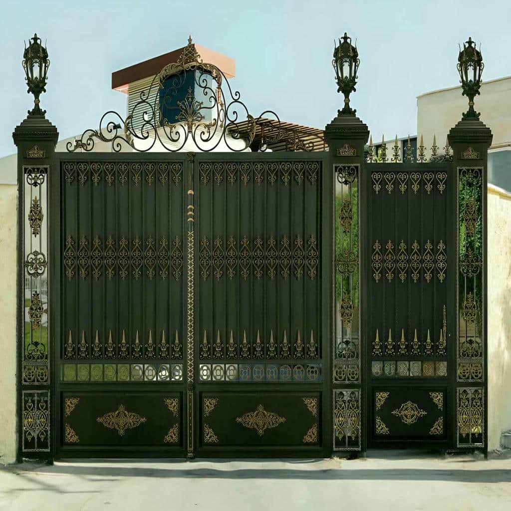 درب فلزی پوشش مقاوم