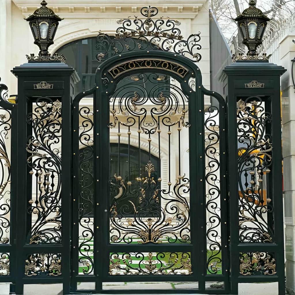 درب آهنی طرح کلاسیک