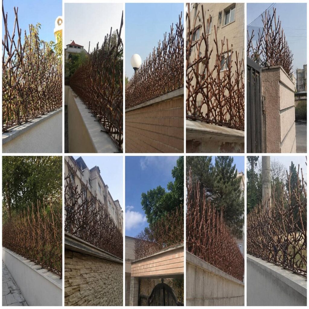 نمای مدرن حفاظ دیوار