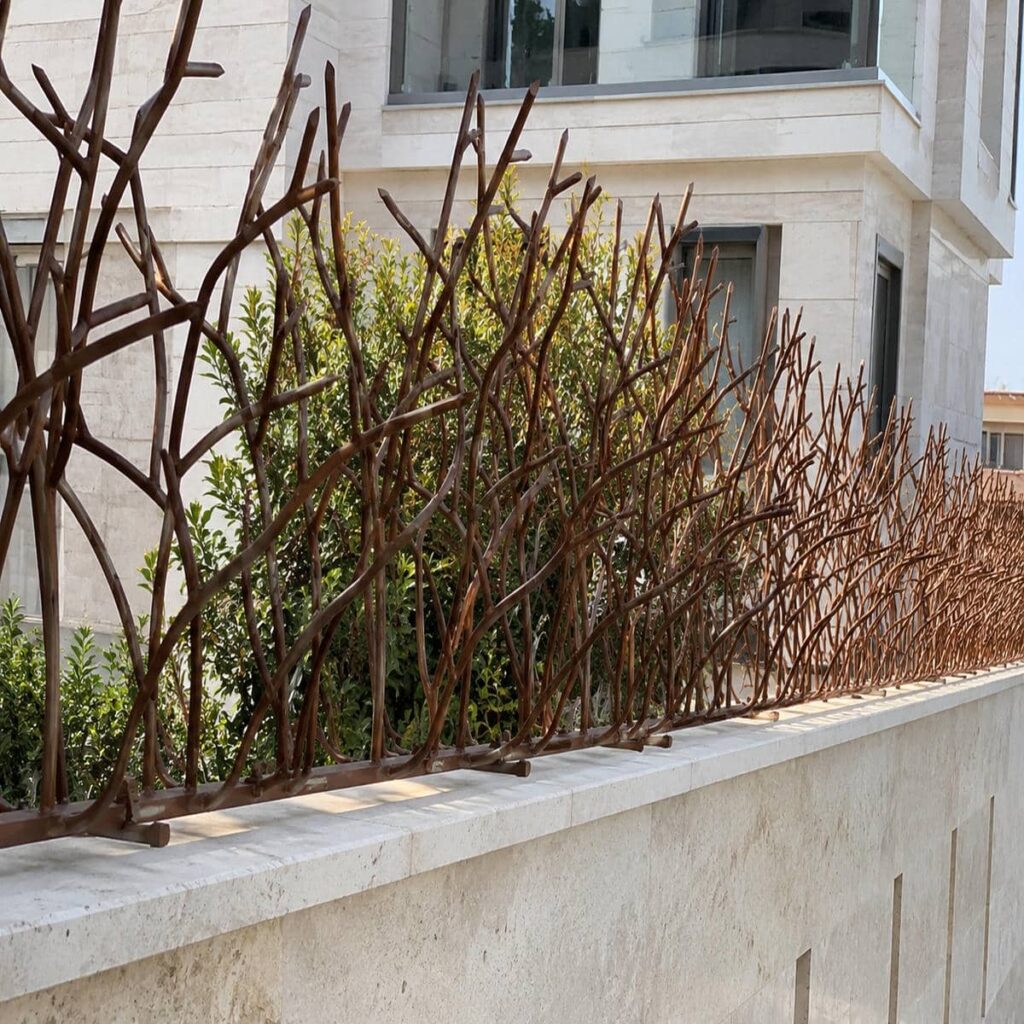 حفاظ دیوار طرح شاخ گوزنی