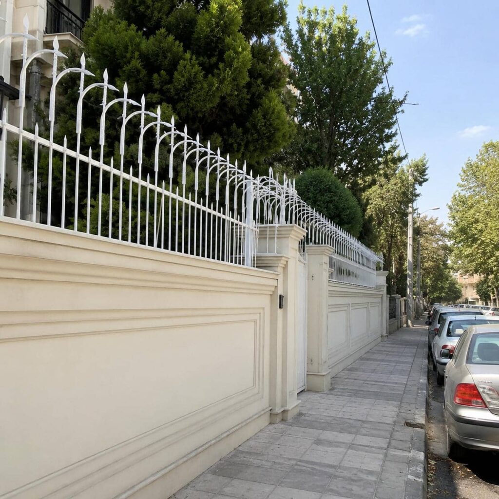 حفاظ سرنیزه ای فضای باز حفاظ سرنیزه ای فضای باز